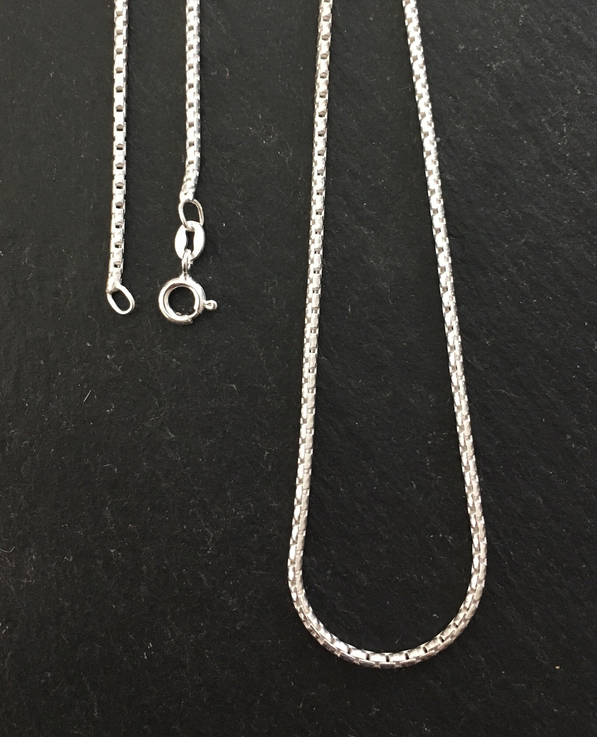 15"Sterling Silver Link Chain image 0
