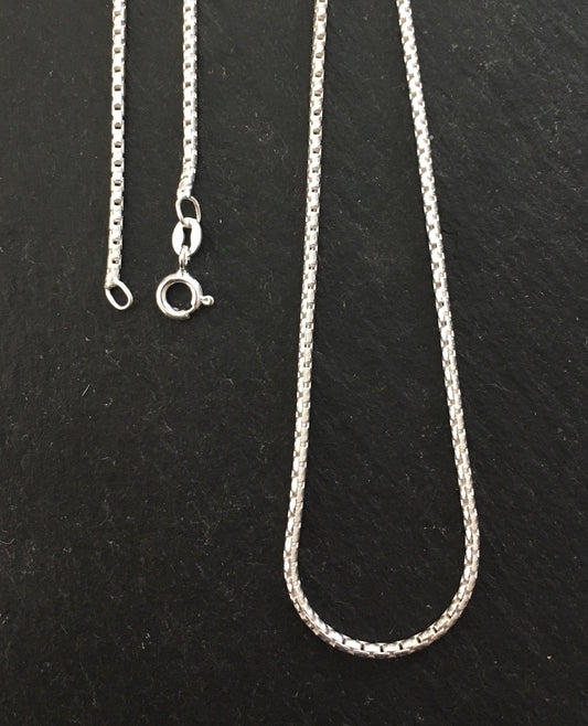 15"Sterling Silver Link Chain image 0
