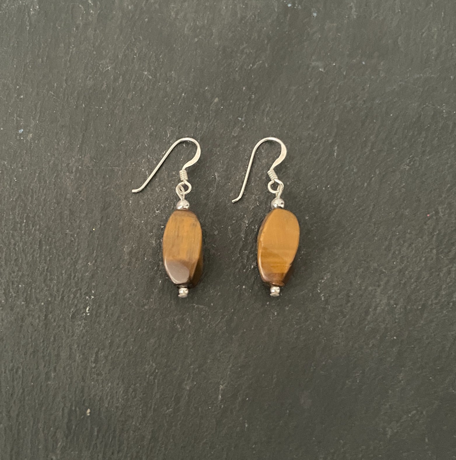Tiger's Eye Earrings image 0