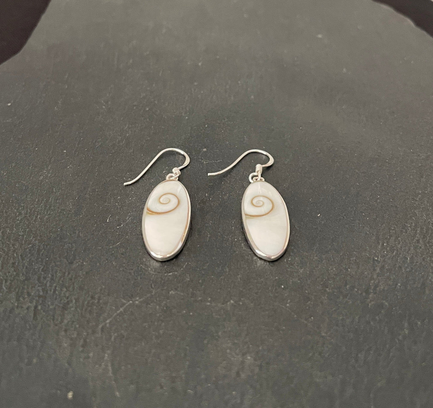 Shiva Shell Oval Earrings image 1