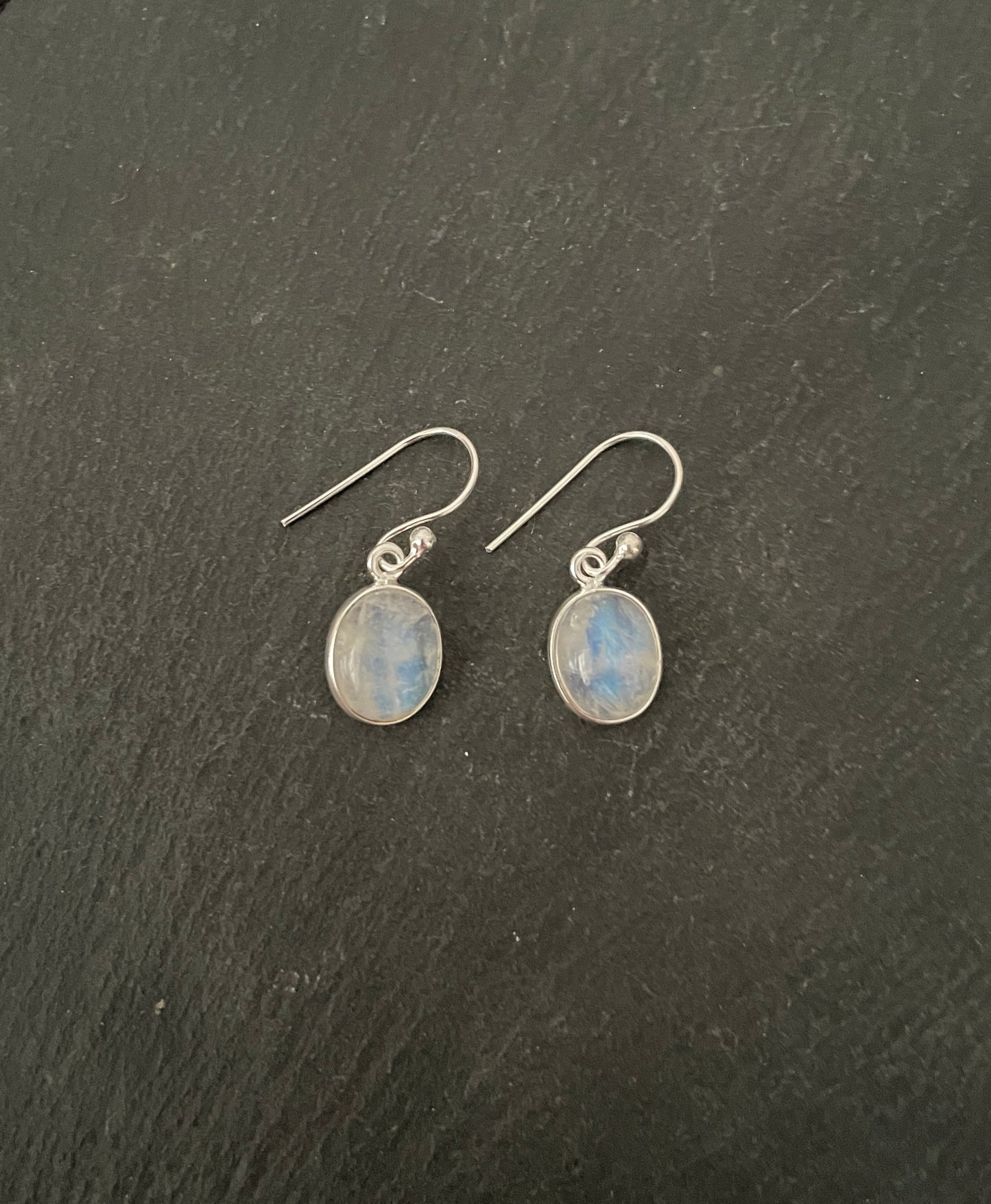Moonstone Oval Earrings image 0