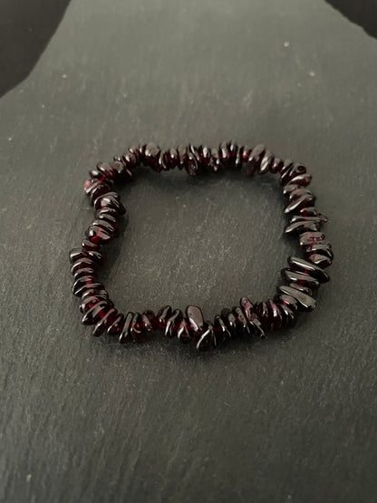 Garnet Chip Bracelet image 0