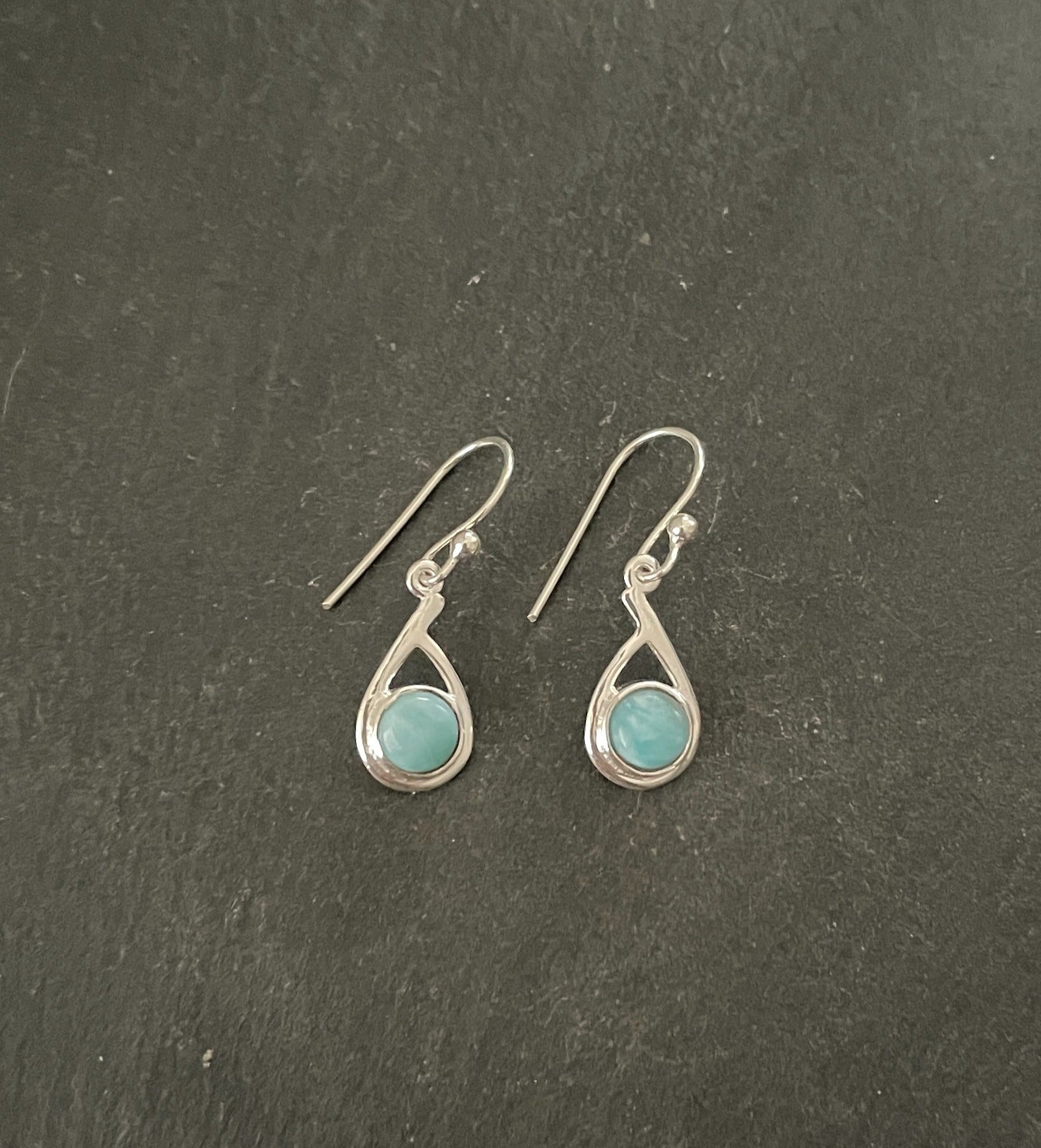 Larimar Drop Earrings image 0