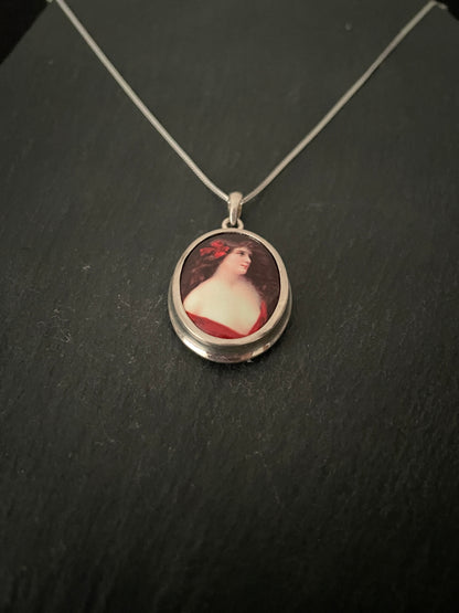Cameo Style Pendant image 1