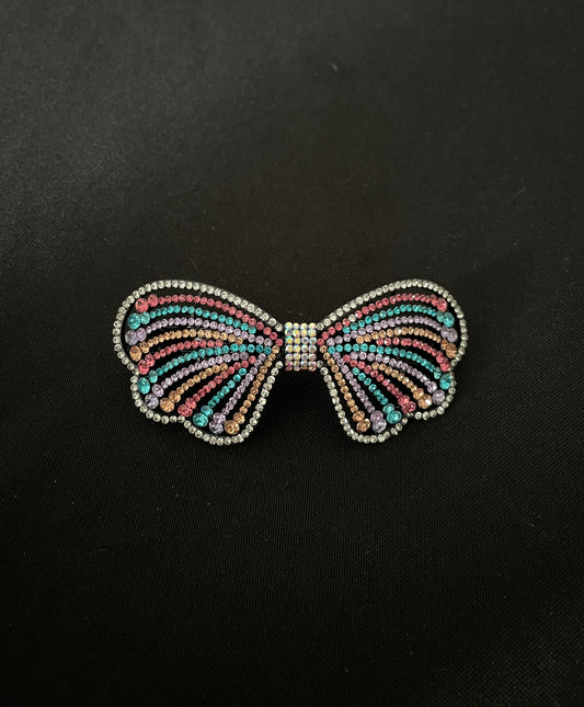Sparkly Bow Hair Clip image 1