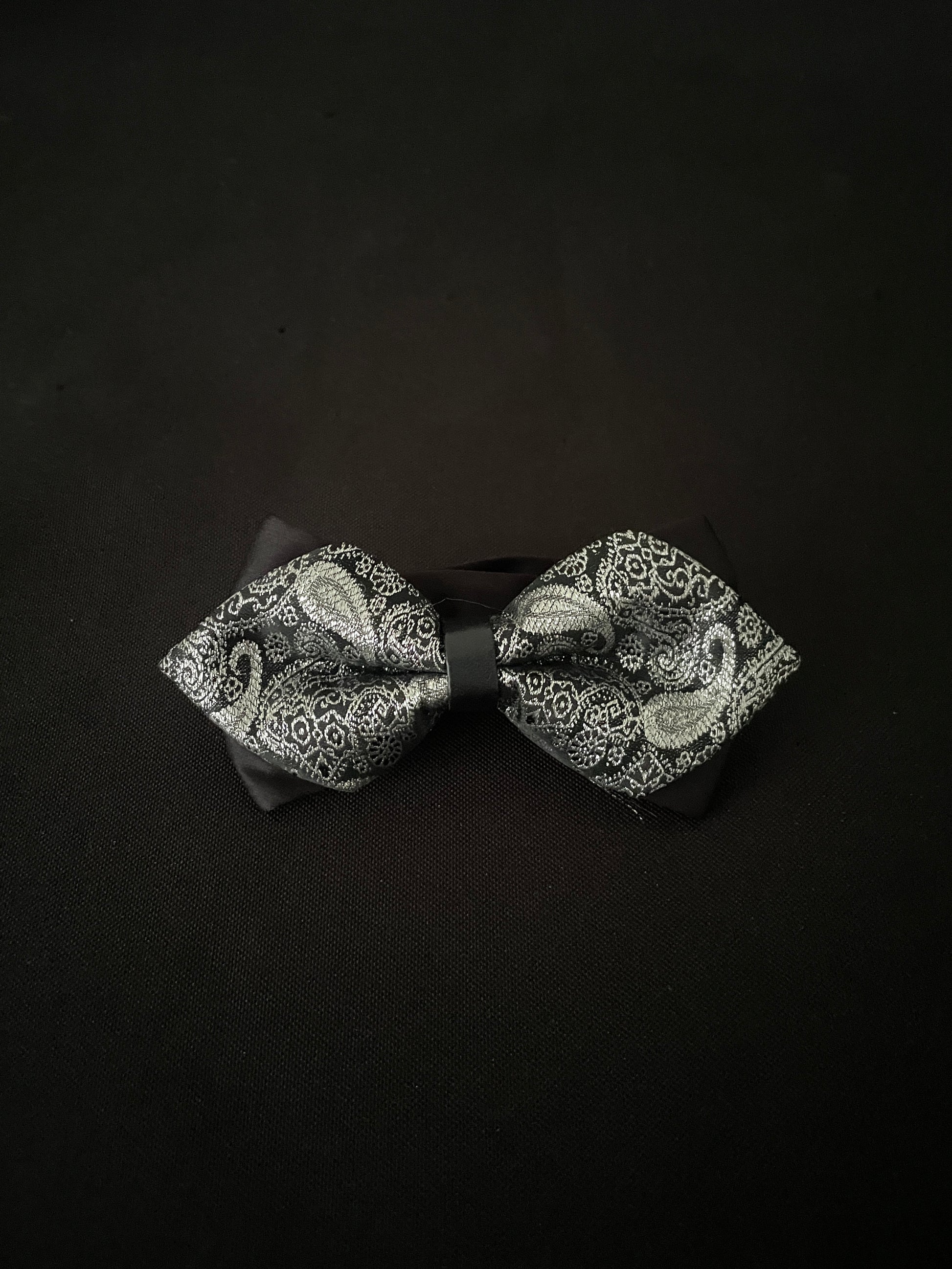 Silver Bow Tie image 0