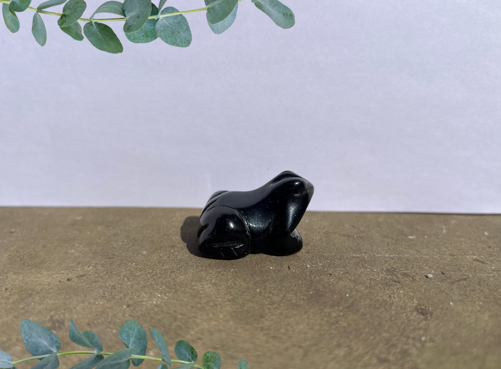 Black Obsidian Frog image 0