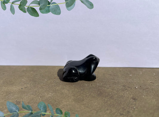 Black Obsidian Frog image 0