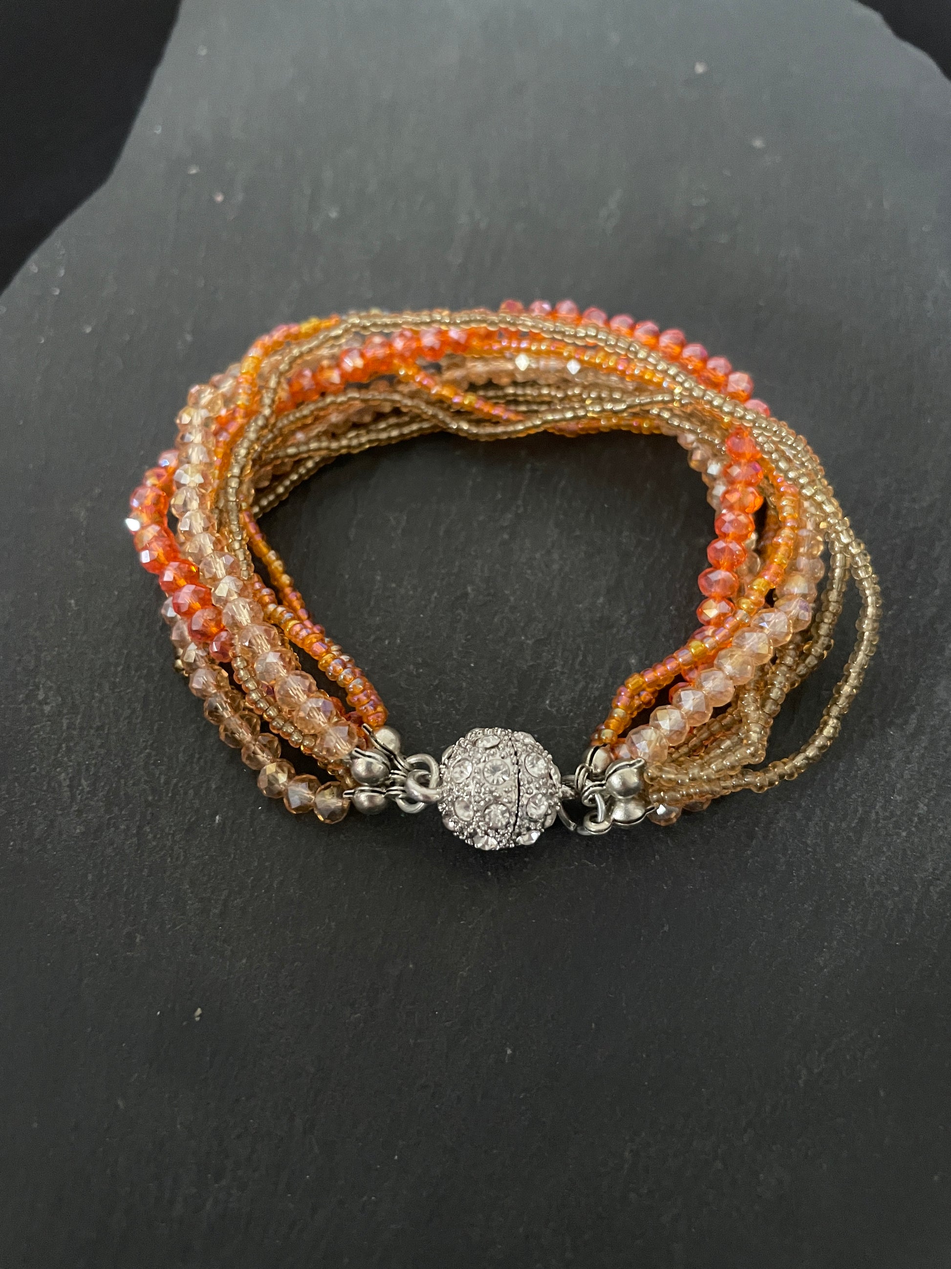 Coloured Bead Bracelet image 0