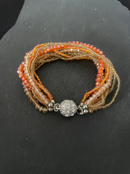 Coloured Bead Bracelet image 0
