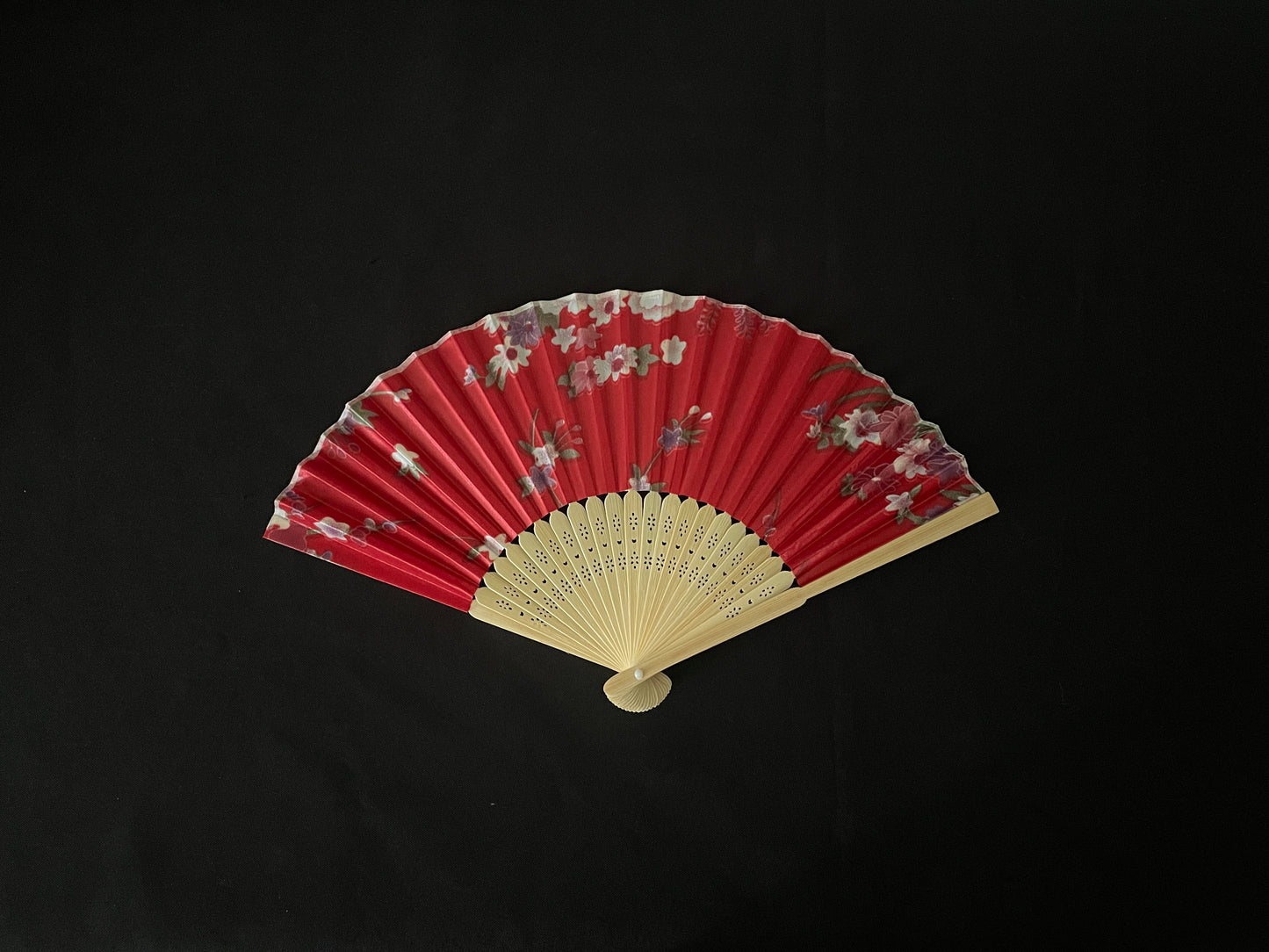 Red Handheld Fan image 0