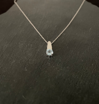 Blue Topaz Pendant image 1