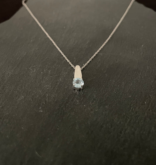 Blue Topaz Pendant image 1