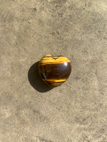 Tiger's Eye Heart image 0