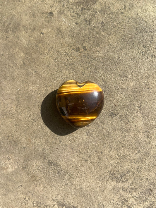 Tiger's Eye Heart image 0