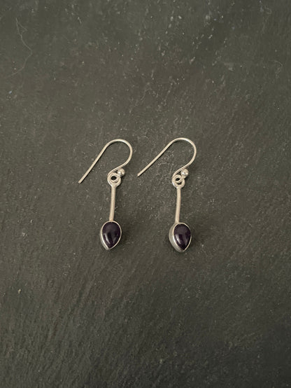 Amethyst Drop Earrings