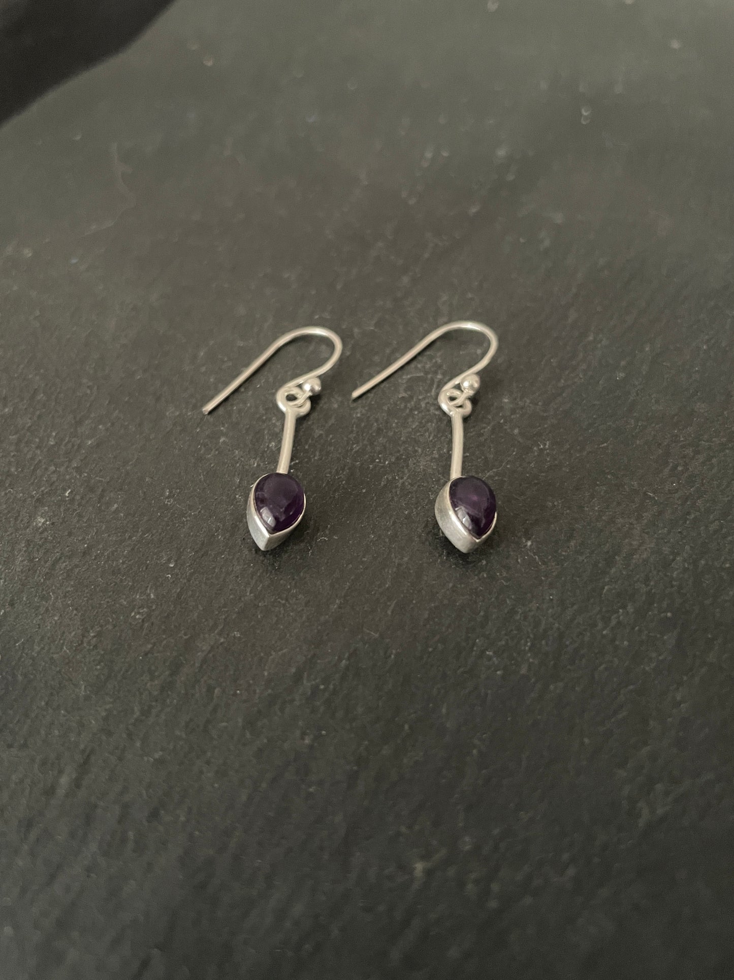 Amethyst Drop Earrings
