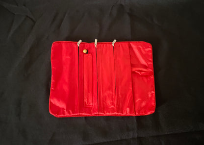 Red and Gold Jewellery Wrap