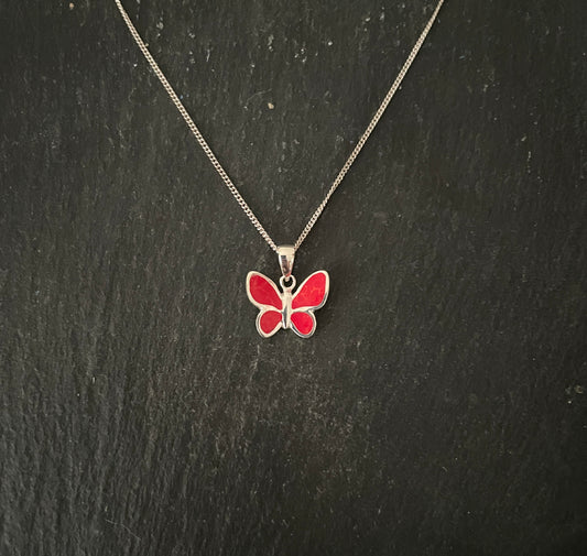 Butterfly Coral Pendant