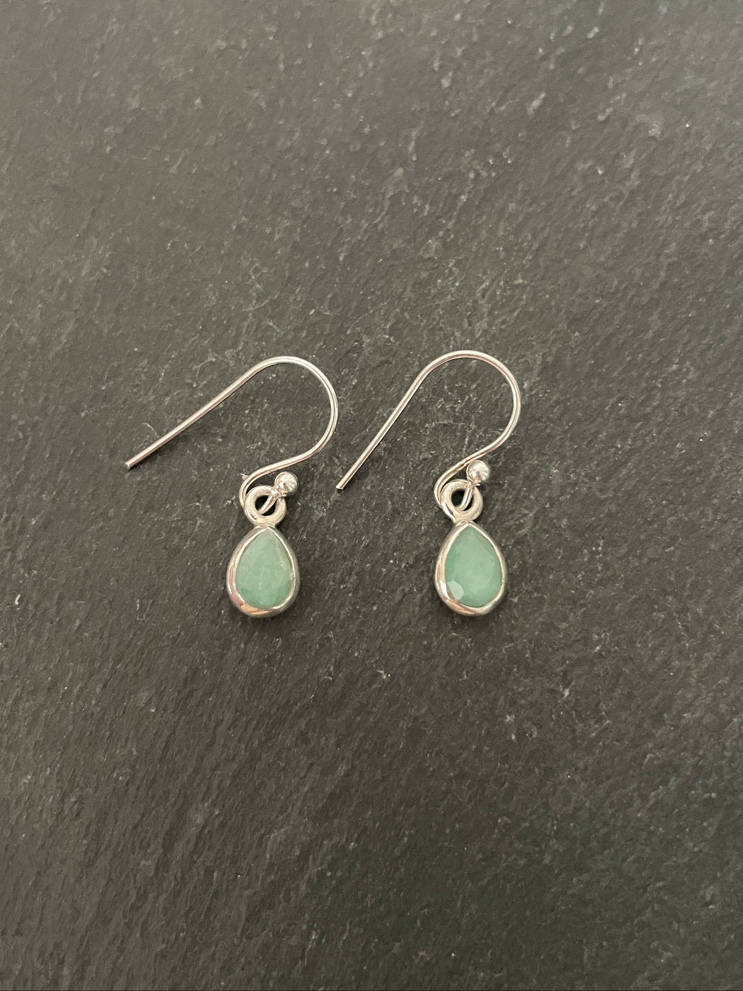 Emerald Teardrop Earrings