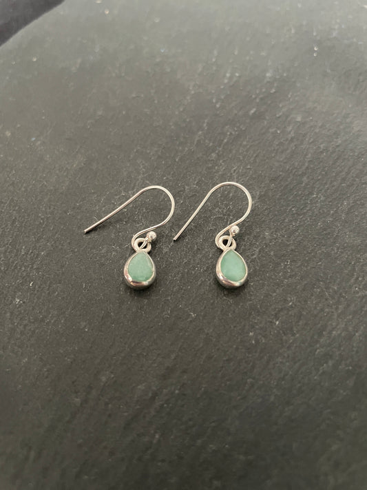 Emerald Teardrop Earrings