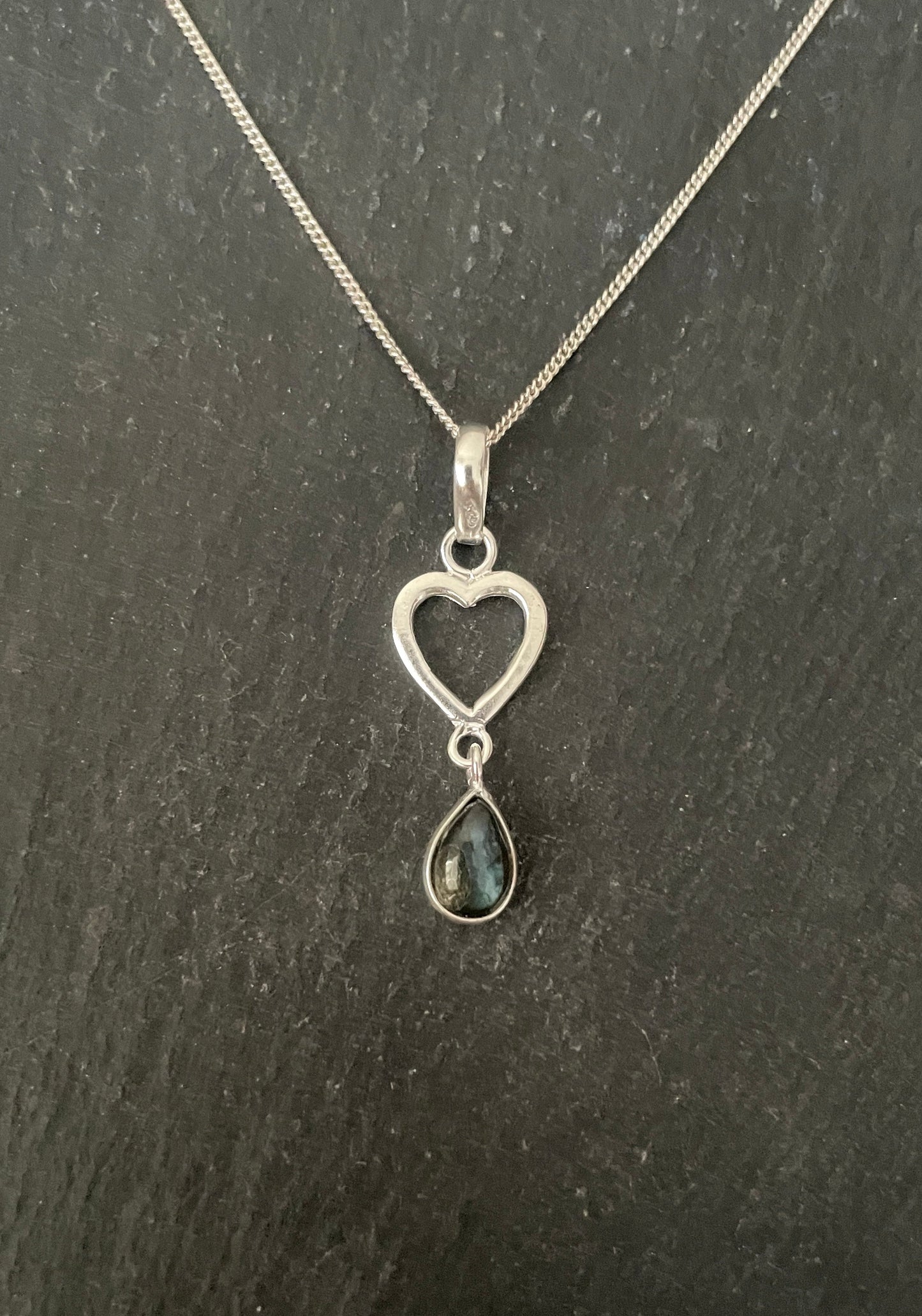 Labradorite Oval Pendant