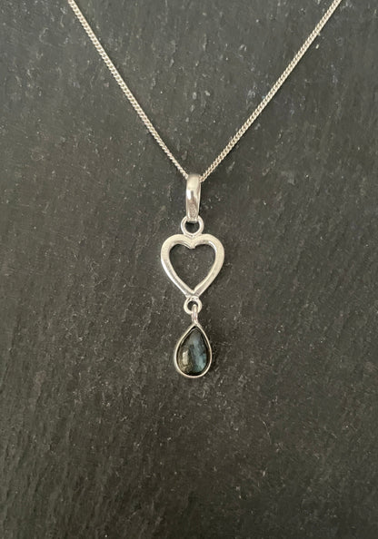 Labradorite Oval Pendant