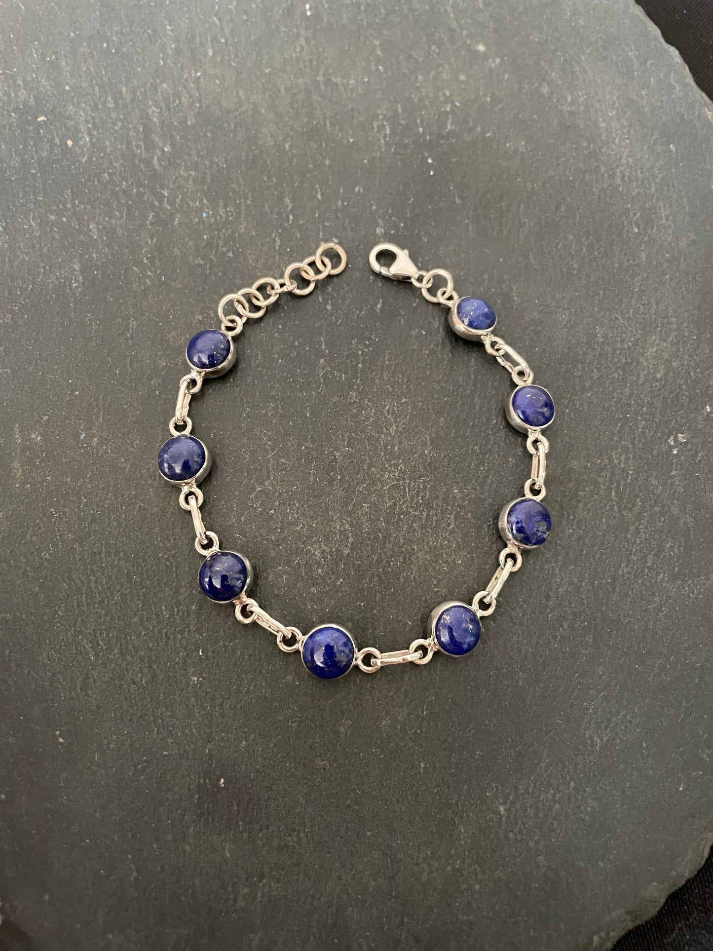 Round Lapis Lazuli Bracelet