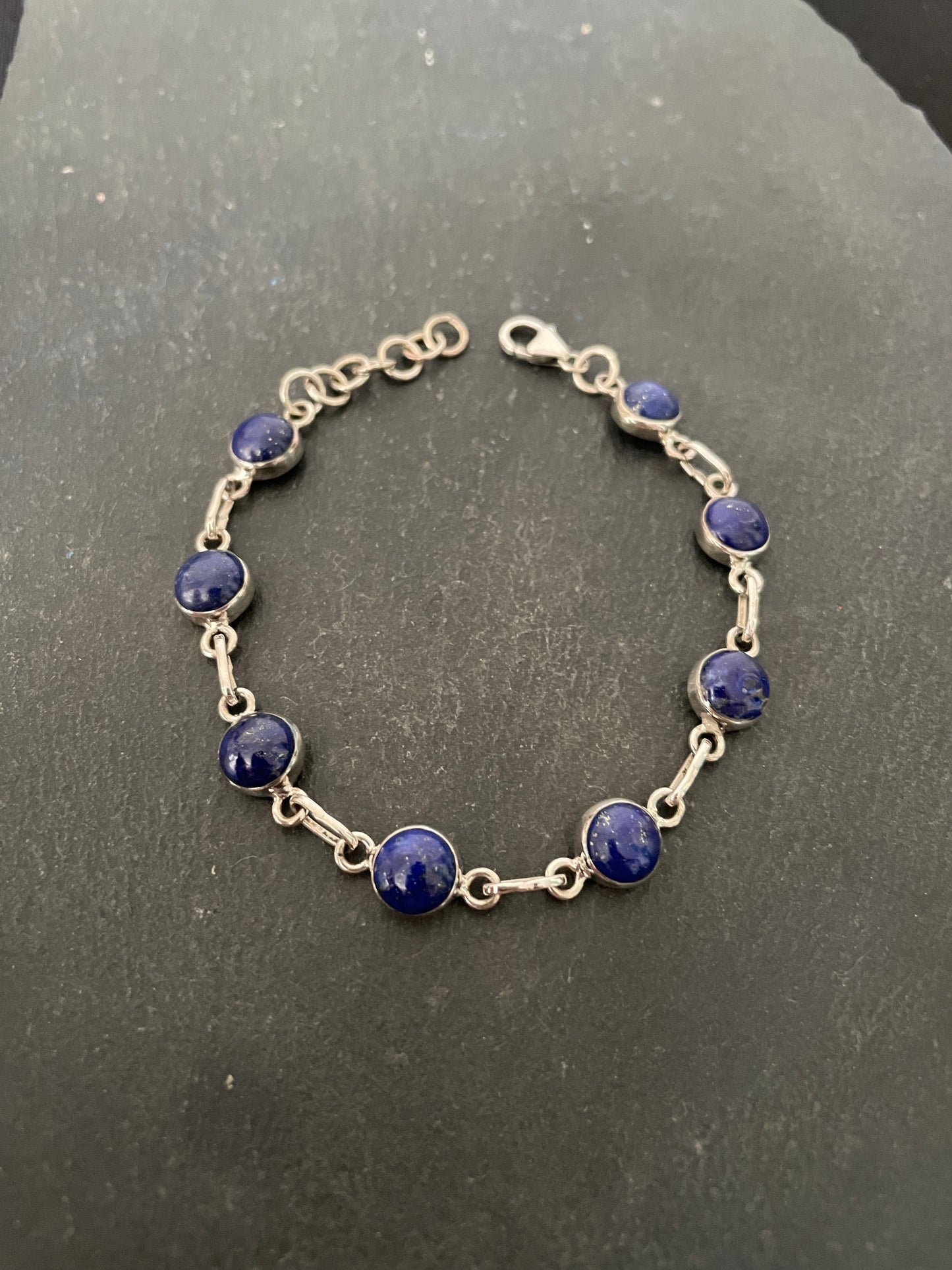 Round Lapis Lazuli Bracelet