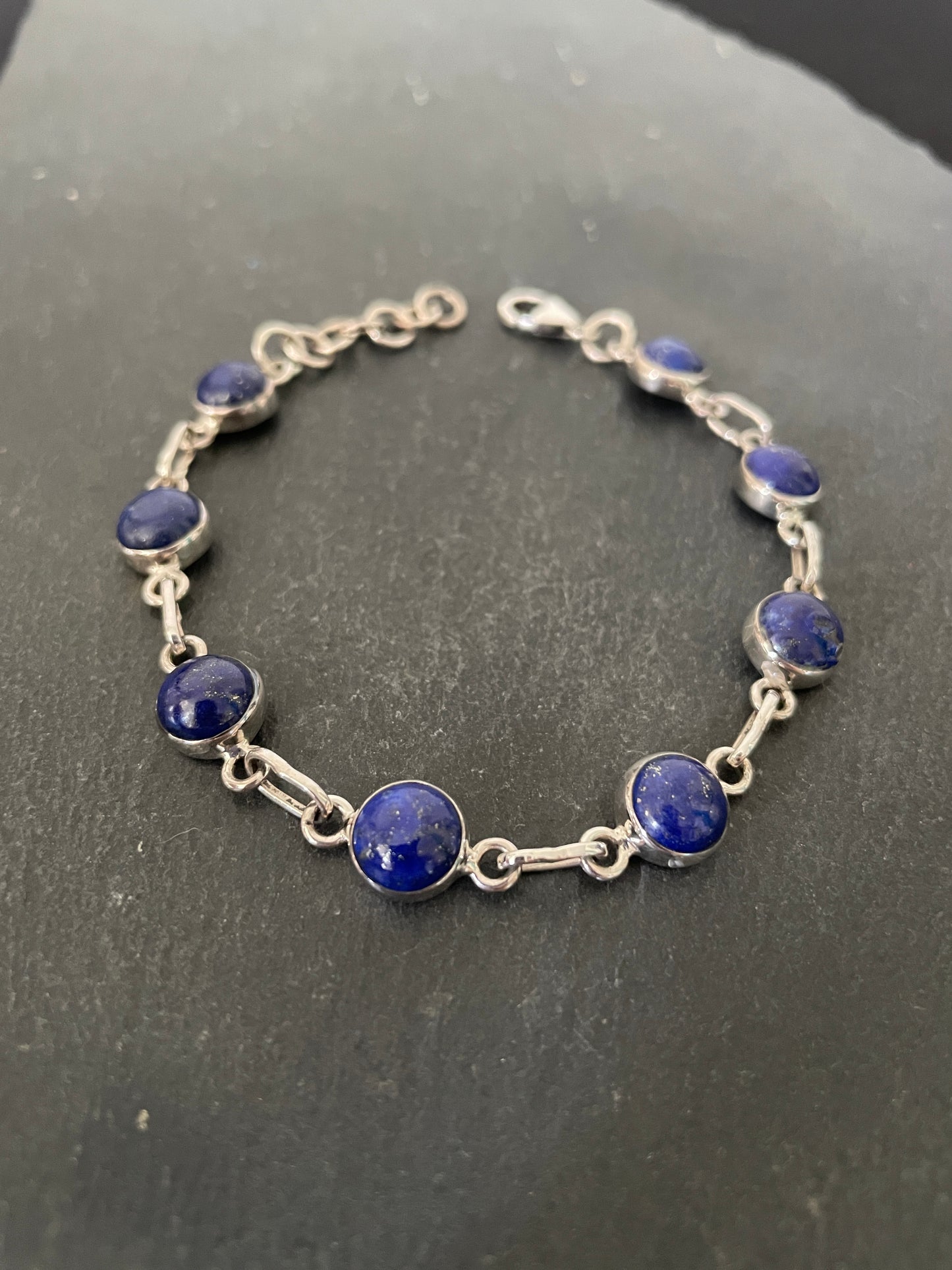 Round Lapis Lazuli Bracelet