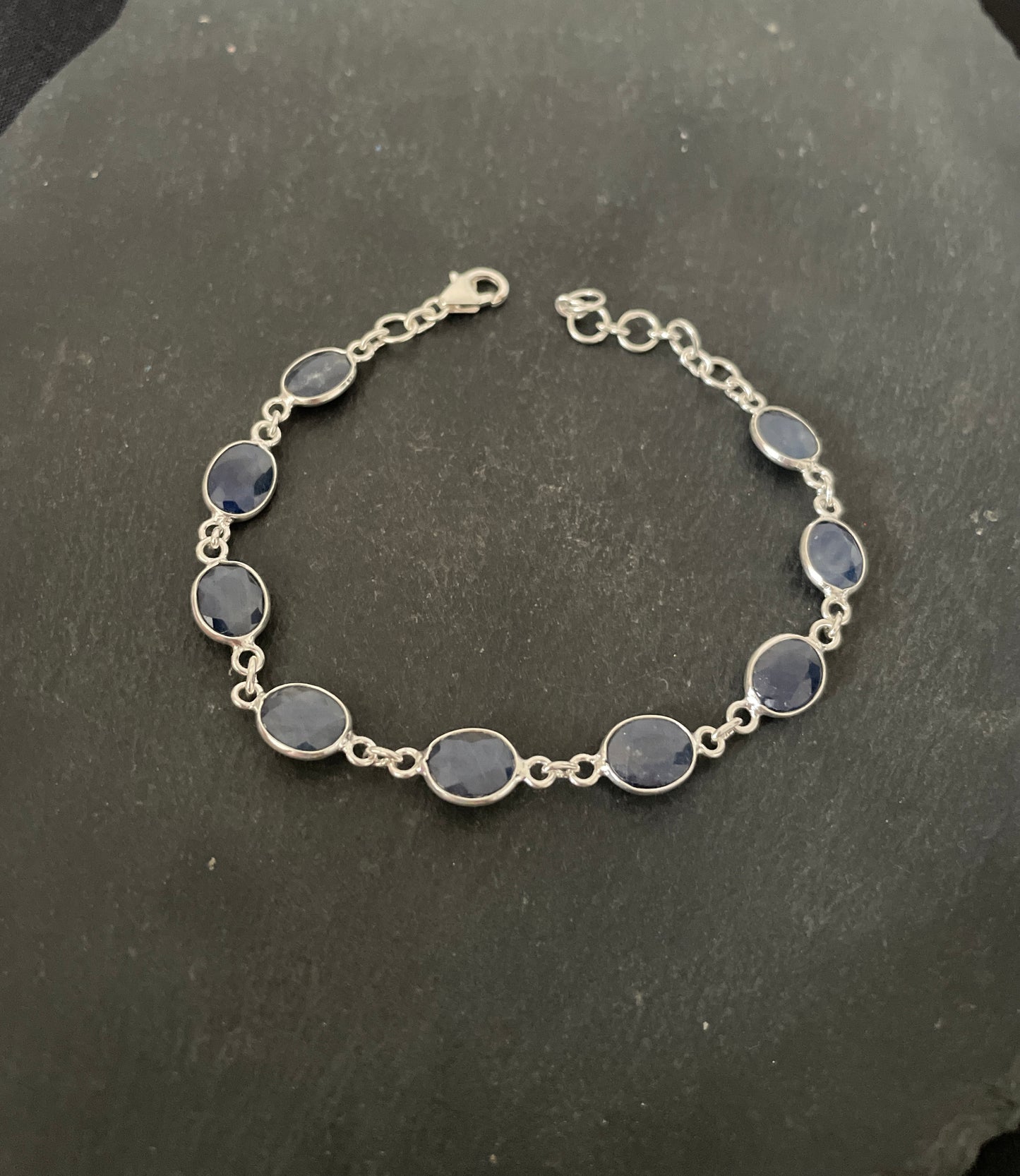 Oval Sapphire Bracelet