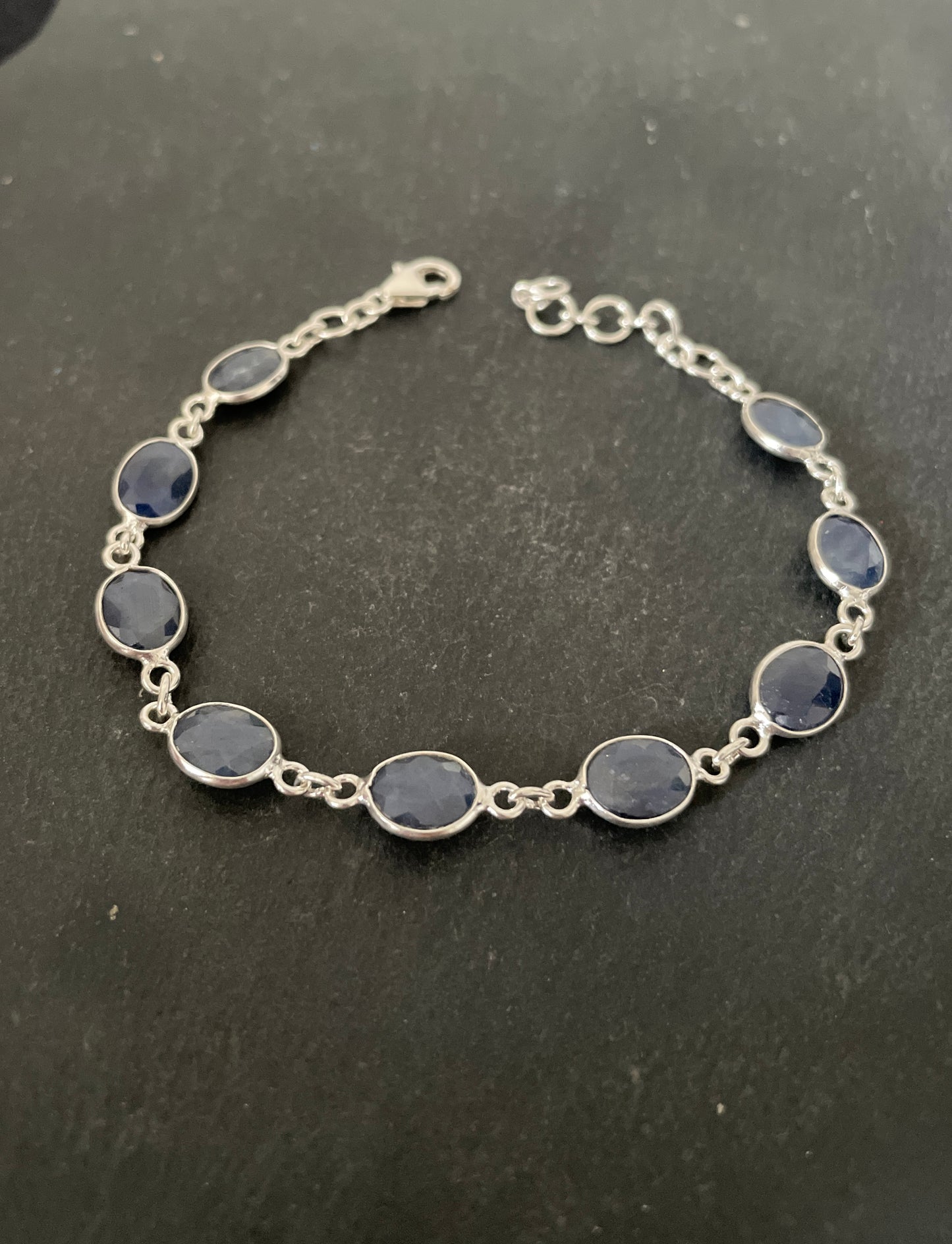 Oval Sapphire Bracelet