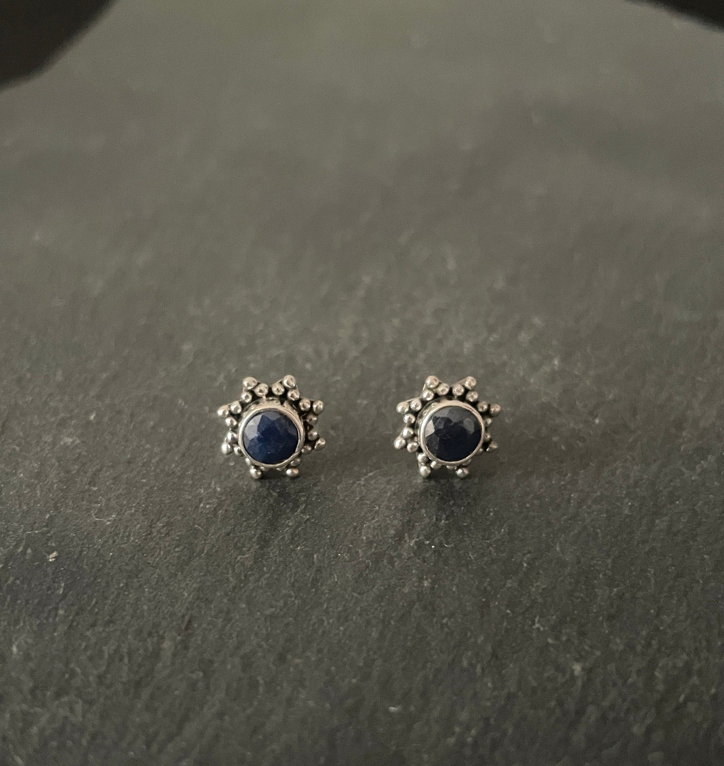 Sapphire Stud Earrings