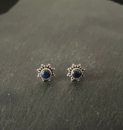 Sapphire Stud Earrings