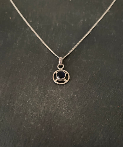 Sapphire Pendant
