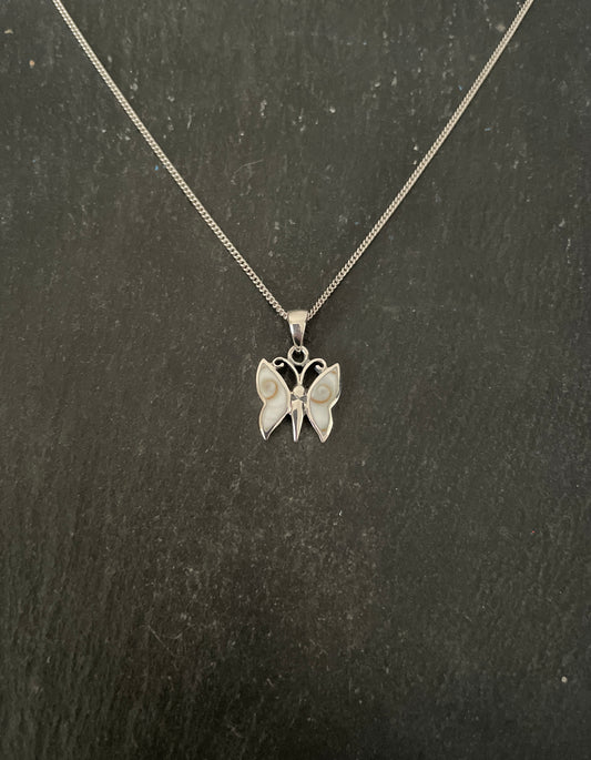 Shiva Shell Butterfly Pendant