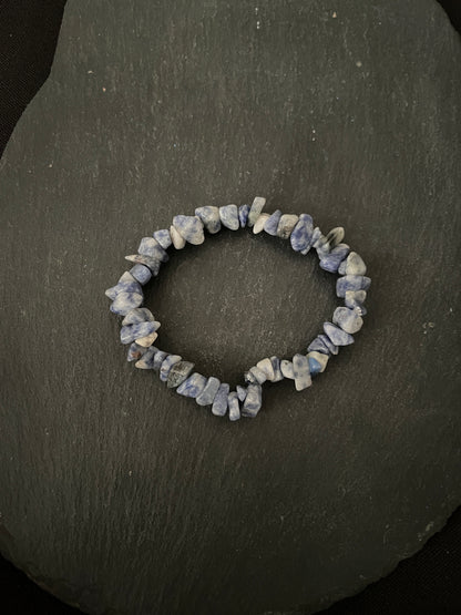 Sodalite Chip Bracelet