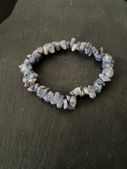 Sodalite Chip Bracelet