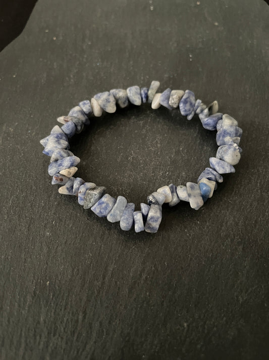 Sodalite Chip Bracelet