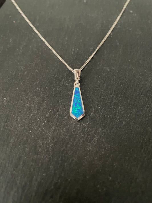 Synthetic Opal Pendant