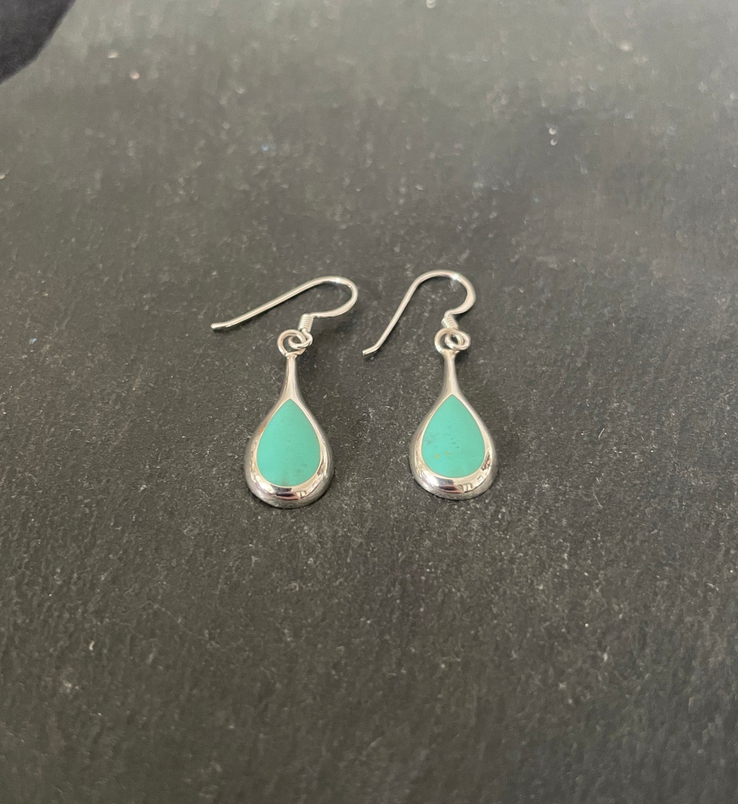 Turquoise Teardrop Earrings