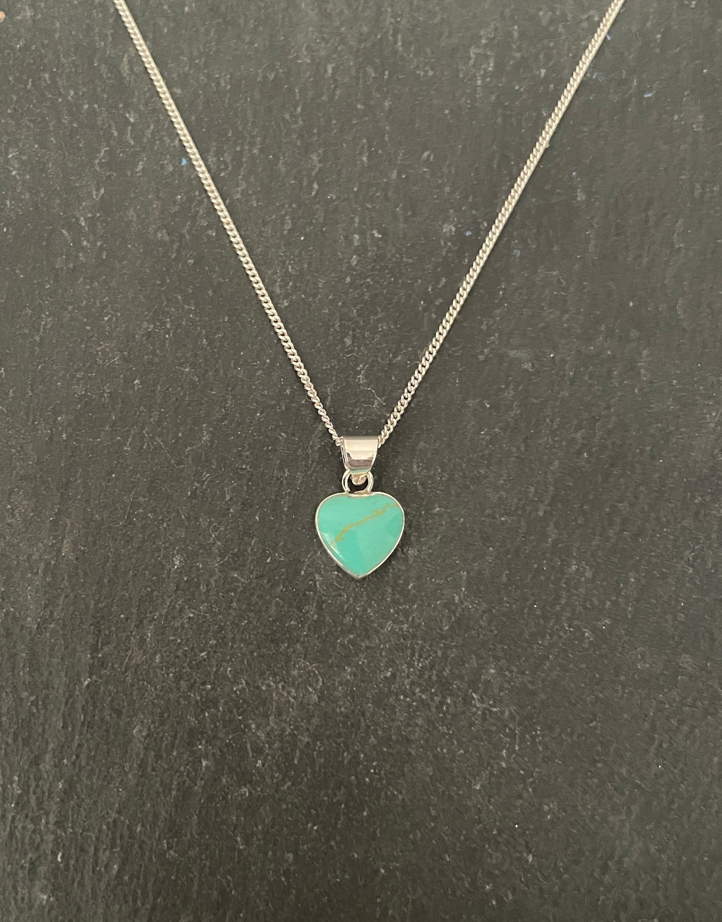 Turquoise Heart Pendant