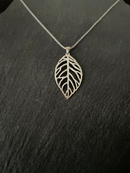 Silver Leaf Pendant image 1