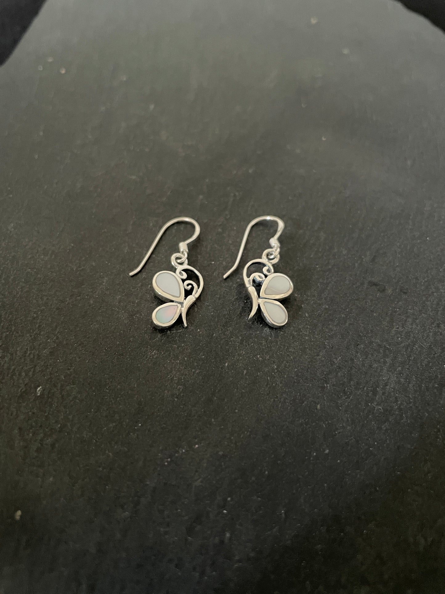 Mother Of Pearl Butterfly Earrings image 1