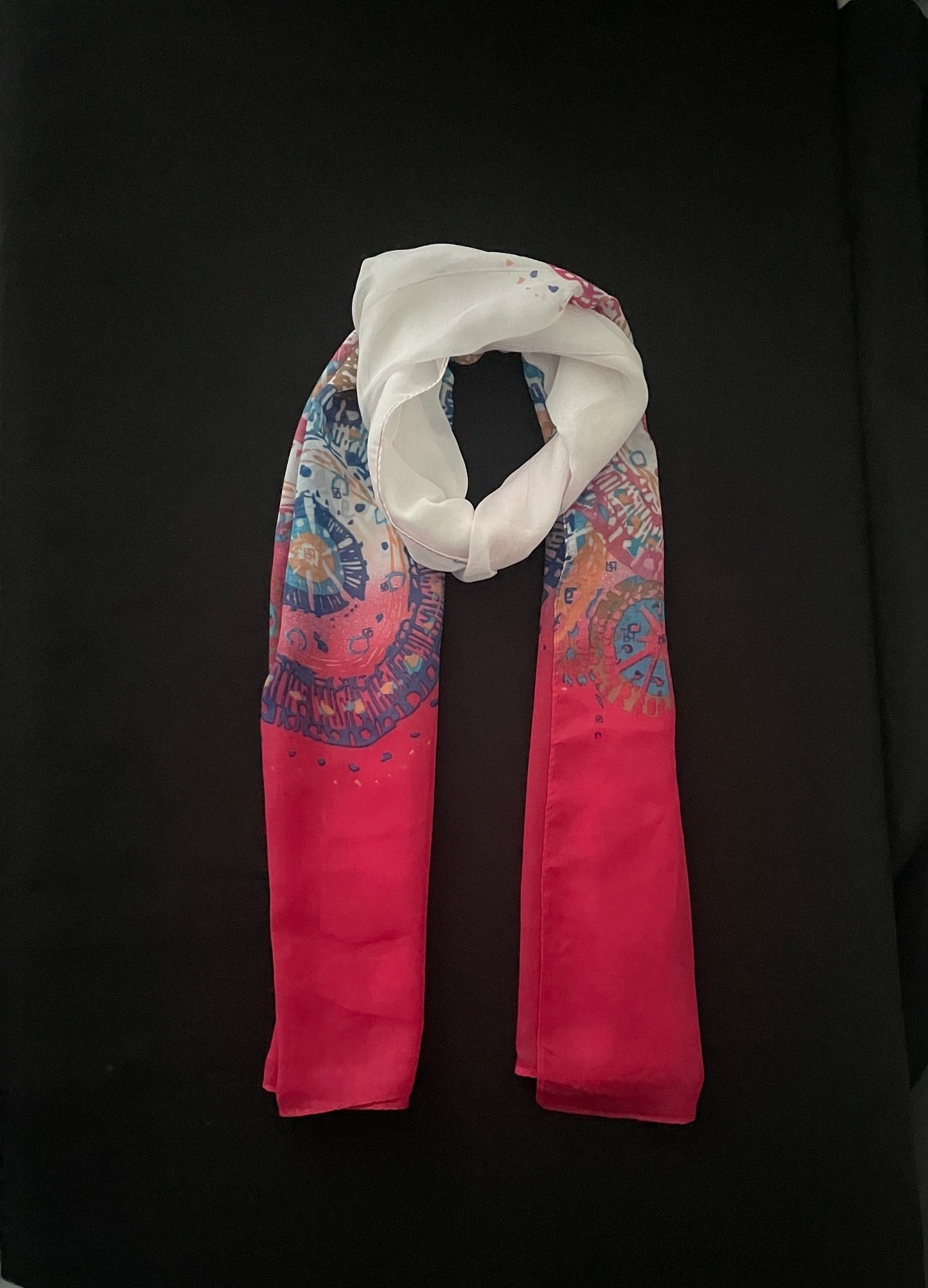 Red and White Scarf image 0