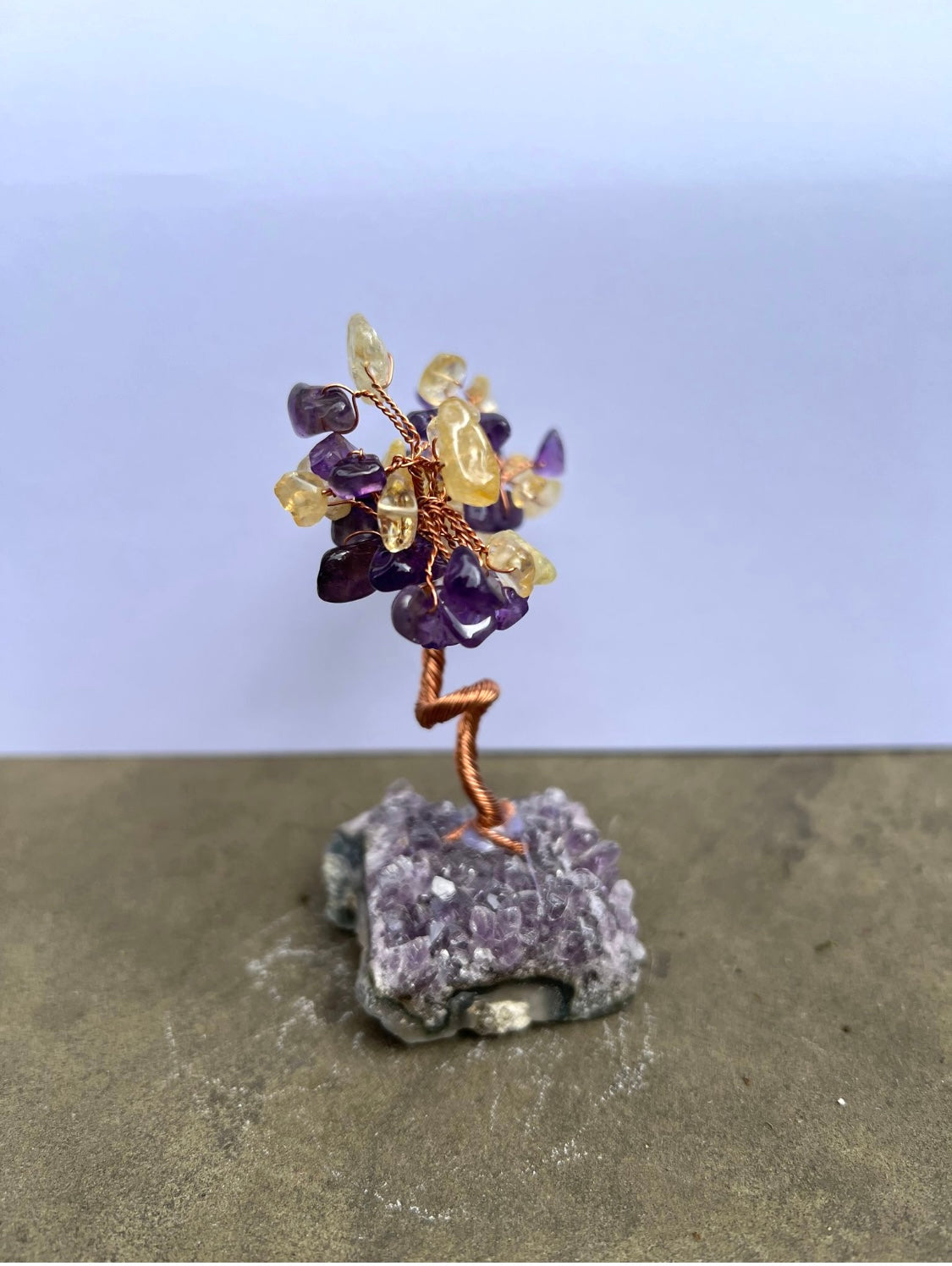 Gemstone Trees on Amethyst Base image 4