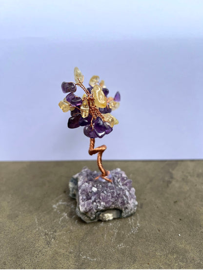 Gemstone Trees on Amethyst Base image 4