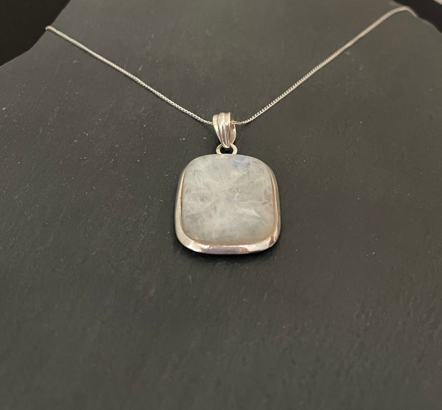 Moonstone Rectangle Pendant image 1