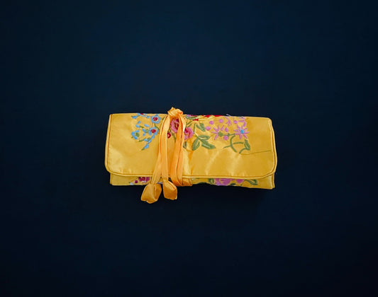 Yellow Flower Jewellery Wrap image 1