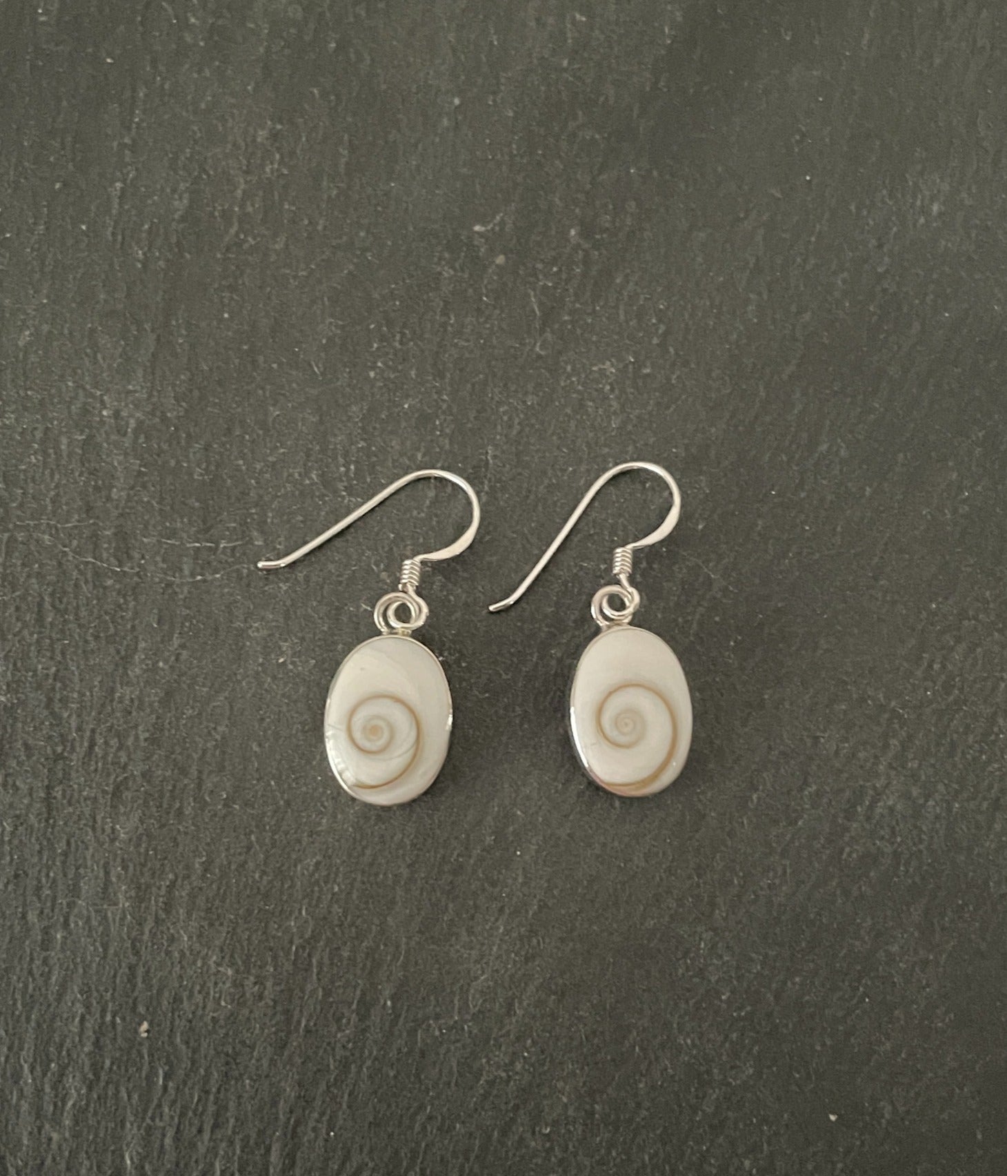Shiva Shell Oval Earrings image 0
